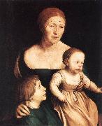 HOLBEIN, Hans the Younger The Artist's Family sf china oil painting reproduction